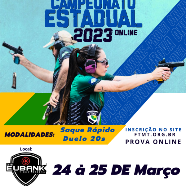 1º ETAPA - CAMPEONATO ESTADUAL 2023 - ONLINE